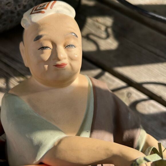 HAKATA URASAKI Dolls "The Basket Maker" figurine CIRCA 1970s - Picture 8 of 13